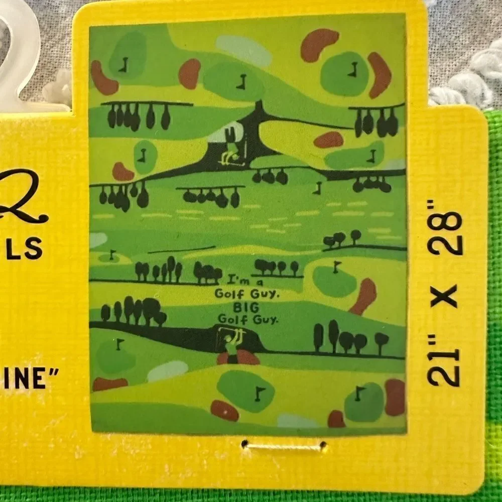 Blue Q Cotton Dish Towel  - Big Golf Guy